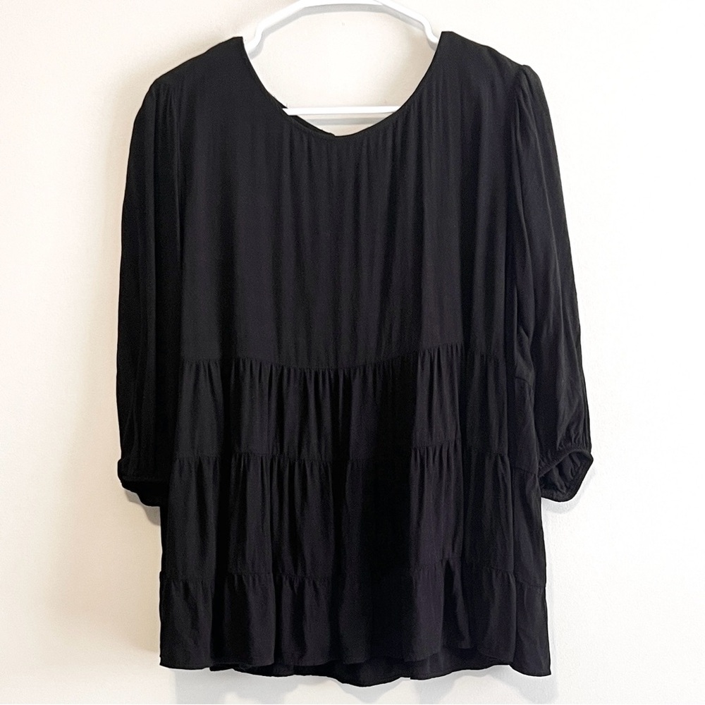 Andree by Unit Tiered Babydoll Blouse